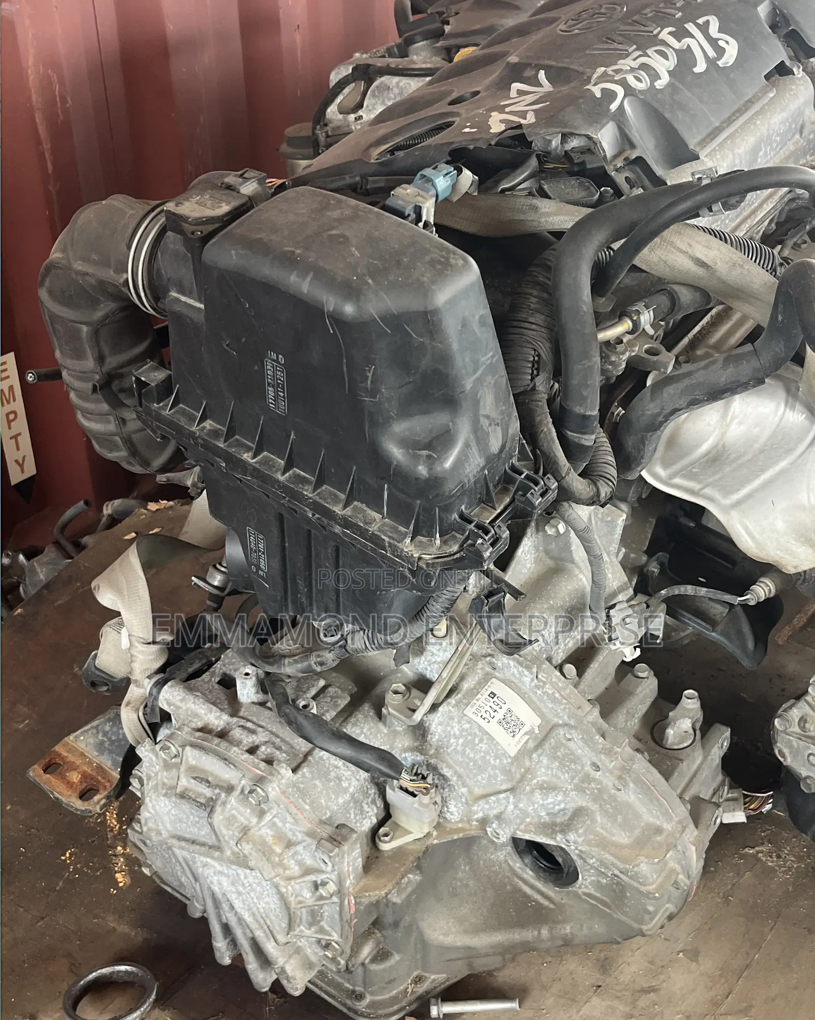 Toyota Yaris Engine 2nz 4 Plugs