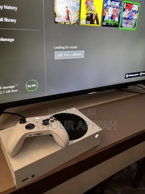 A Month Used Series S With Installed Games(Open Box)
