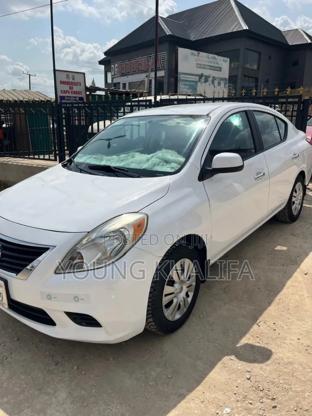 Nissan Versa 2013 White