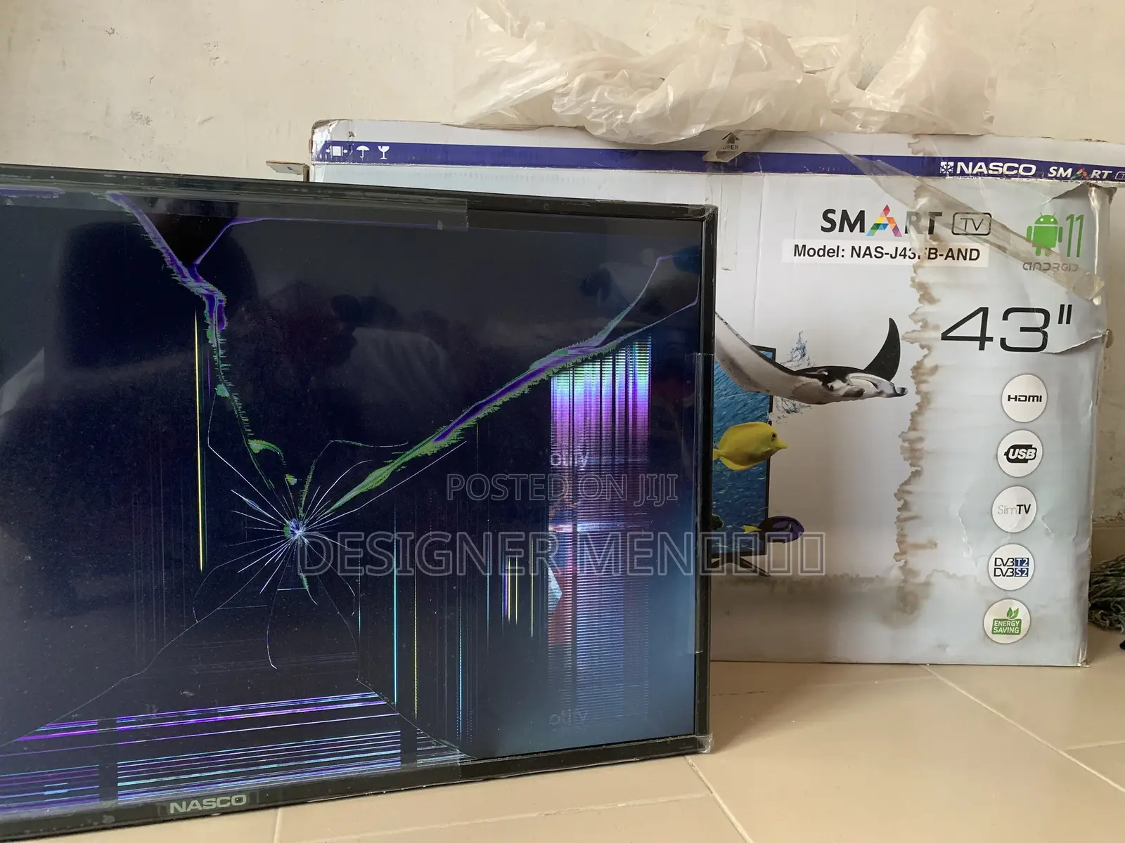 Nasco 43inches Smart Tv