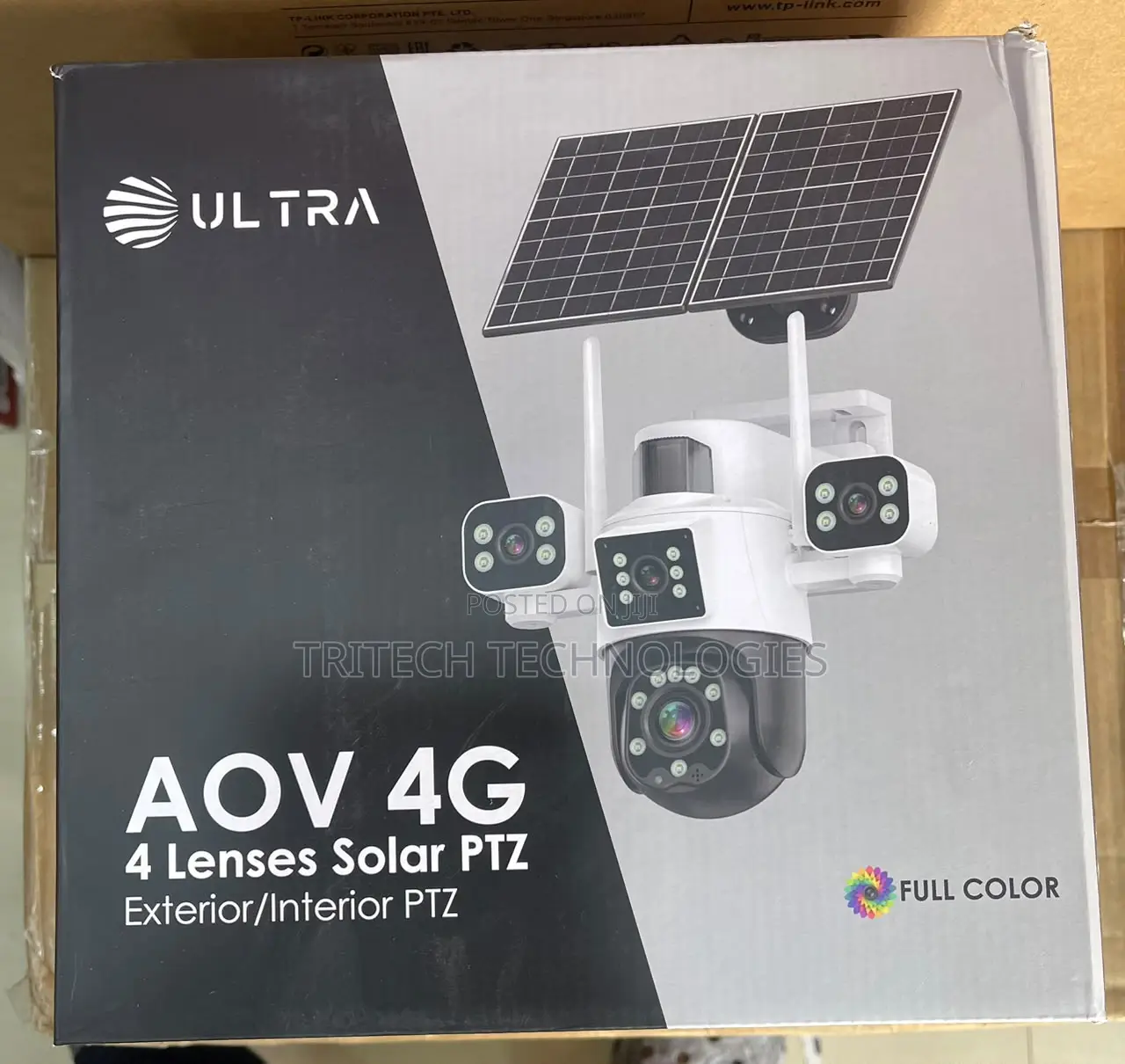 Solar 4g Camera 4lens (Always on Video) 12mp Ai Motion Detector