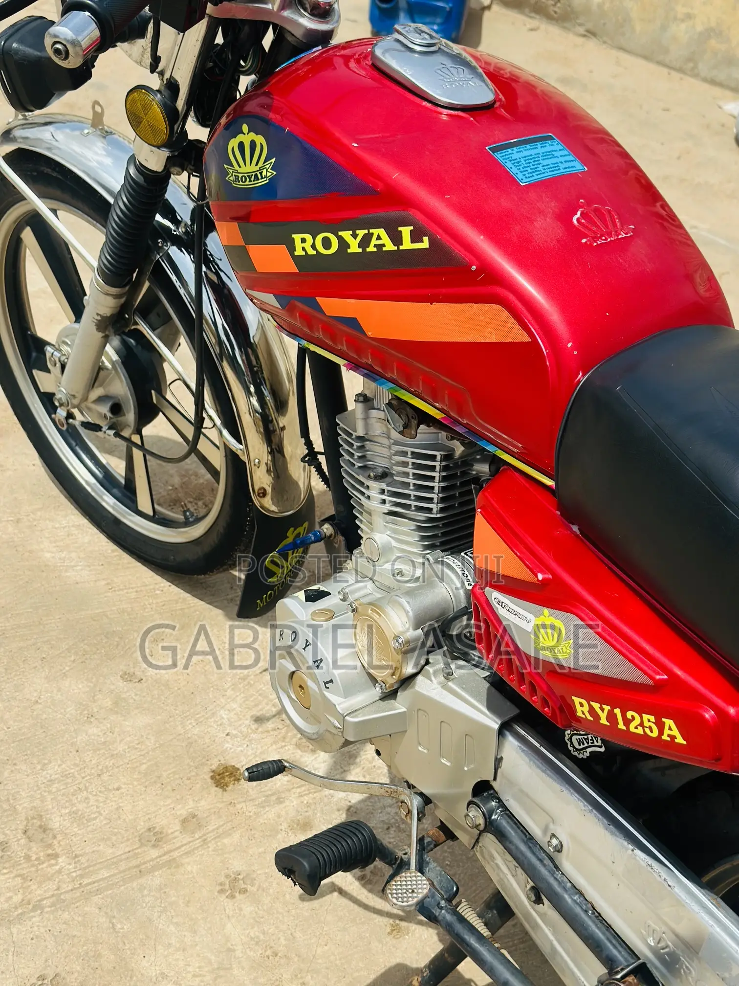 Royal RY125 2025 Red