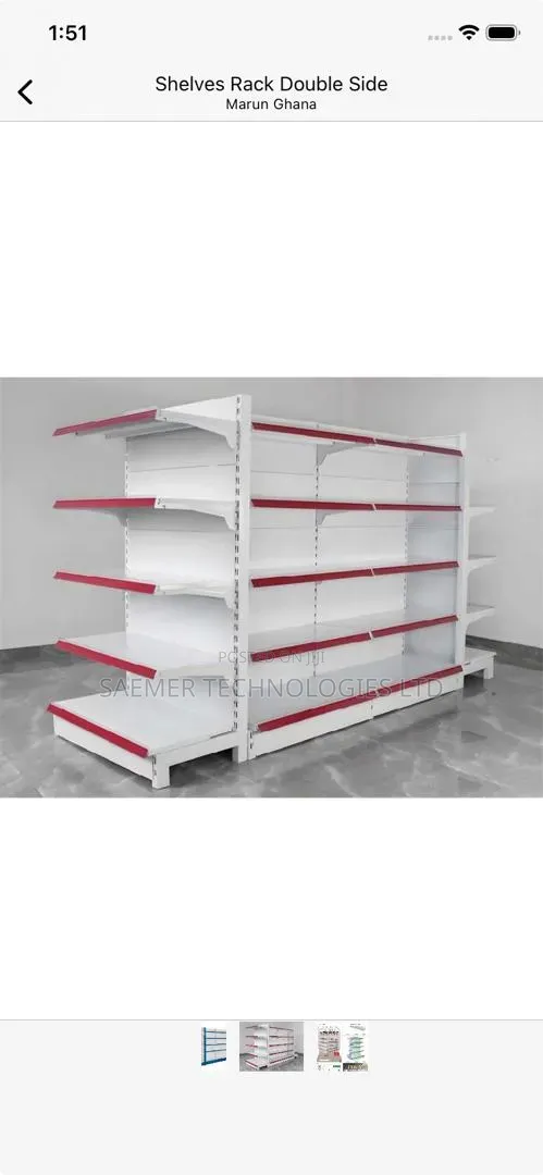 Double Side Shelve for Supermelarket or Pharmacy