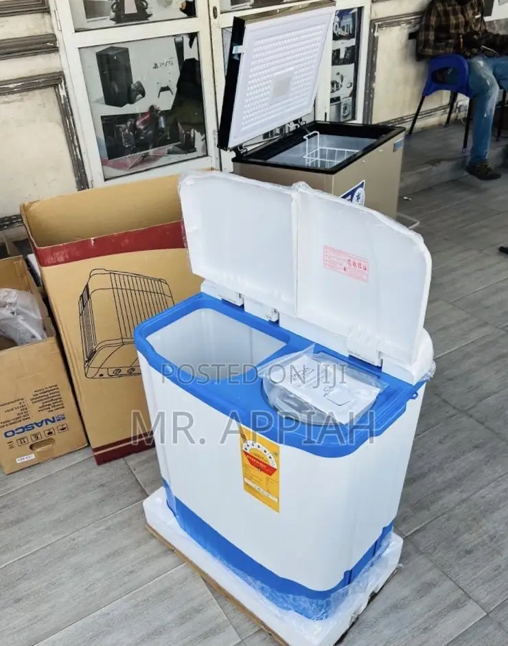 Efficient Zara 7kg Washing Machine(Spin Dry) White 