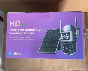 Ubox 4g Outdoor Smart PTZ Dual Lens Solar Camera