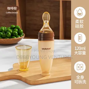 Silicone Baby Feeding With Spoon
