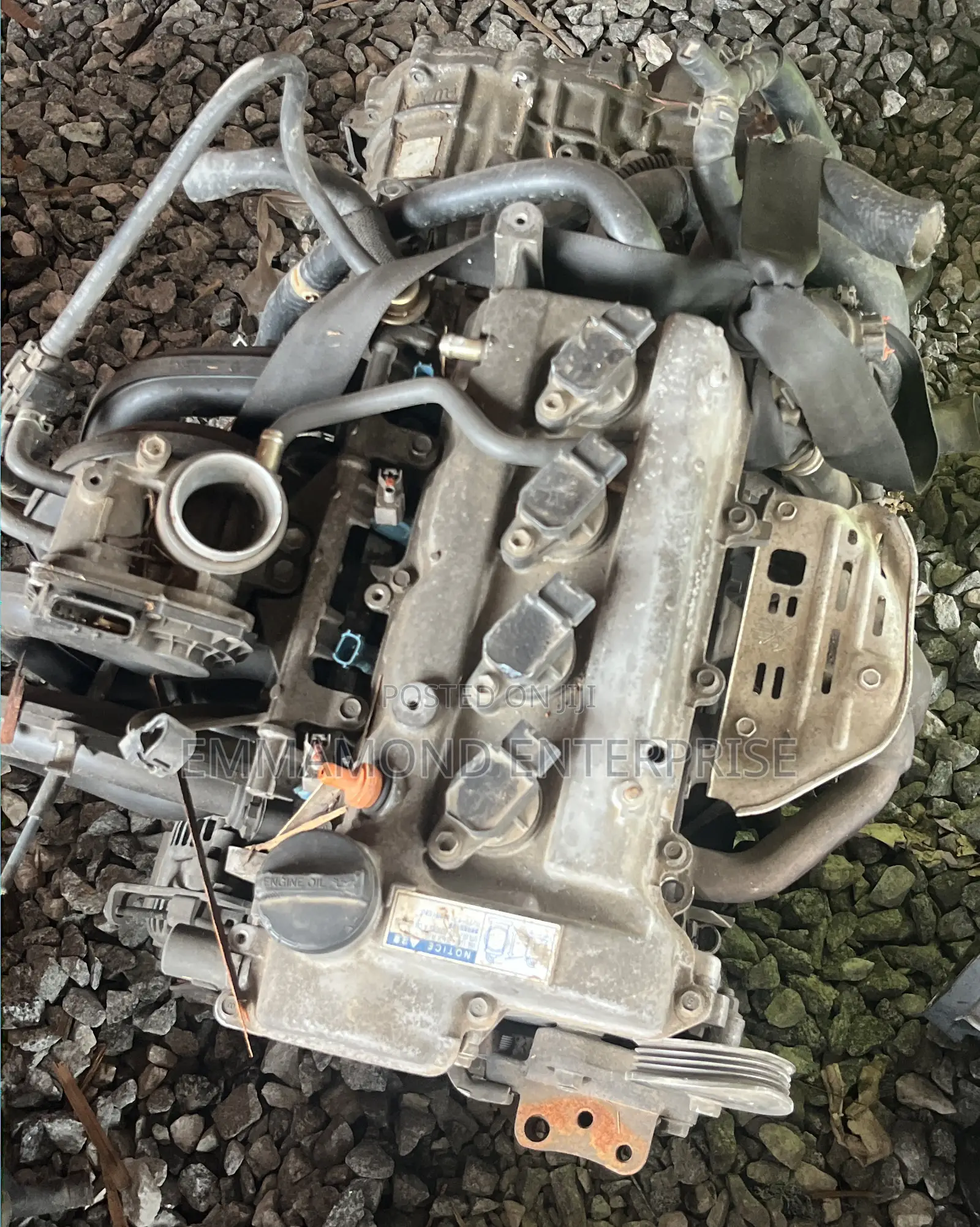 Toyota Vitz 4 Plugs Engine 2009-2010