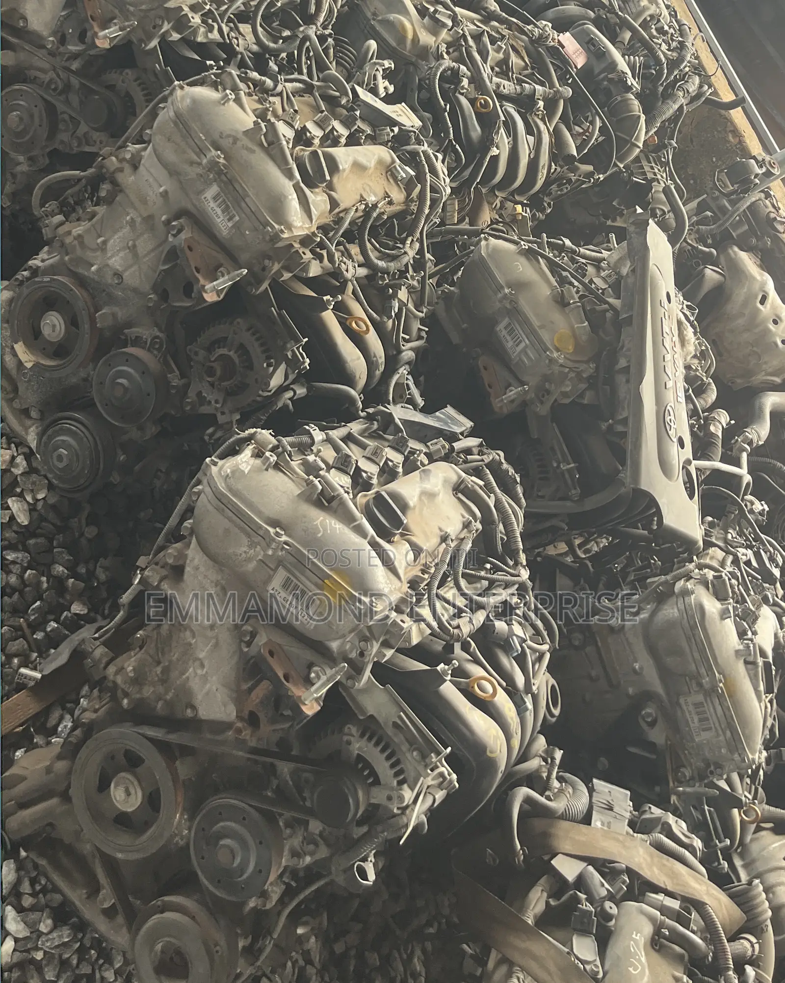 Toyota Vitz 4 Plugs Engine 2009-2010