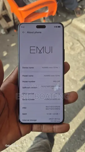 Huawei nova 13 Pro 512 GB Gray