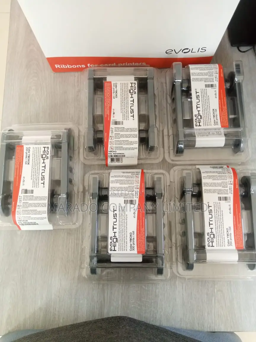Evolis Consumables - Ribbons Types