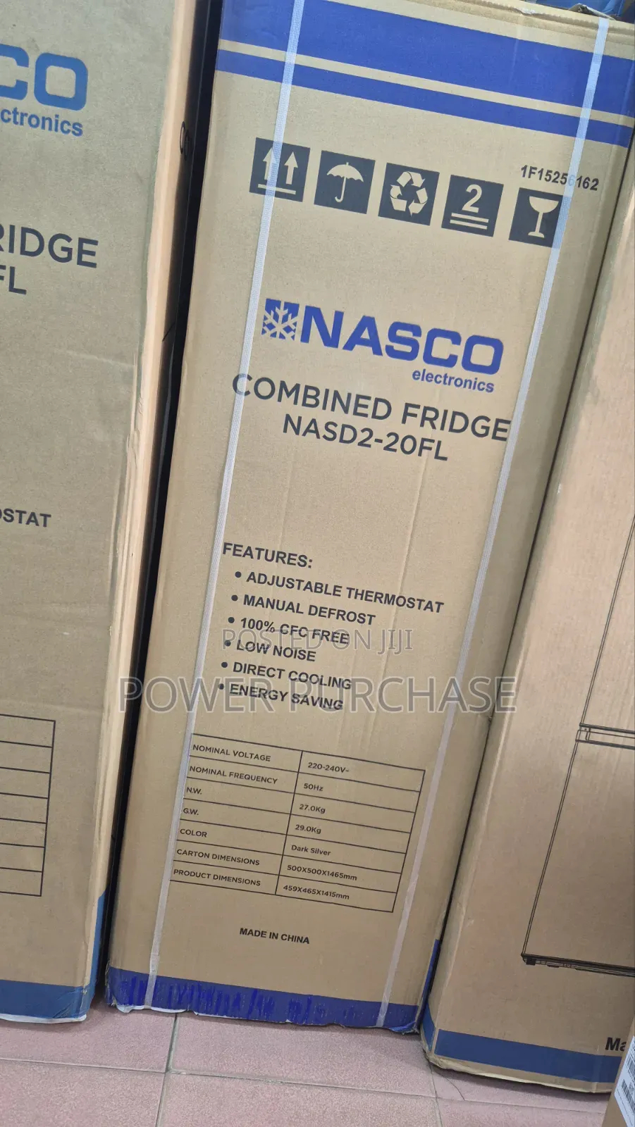Unique Nasd2-20fl 158l Nasco Fridge