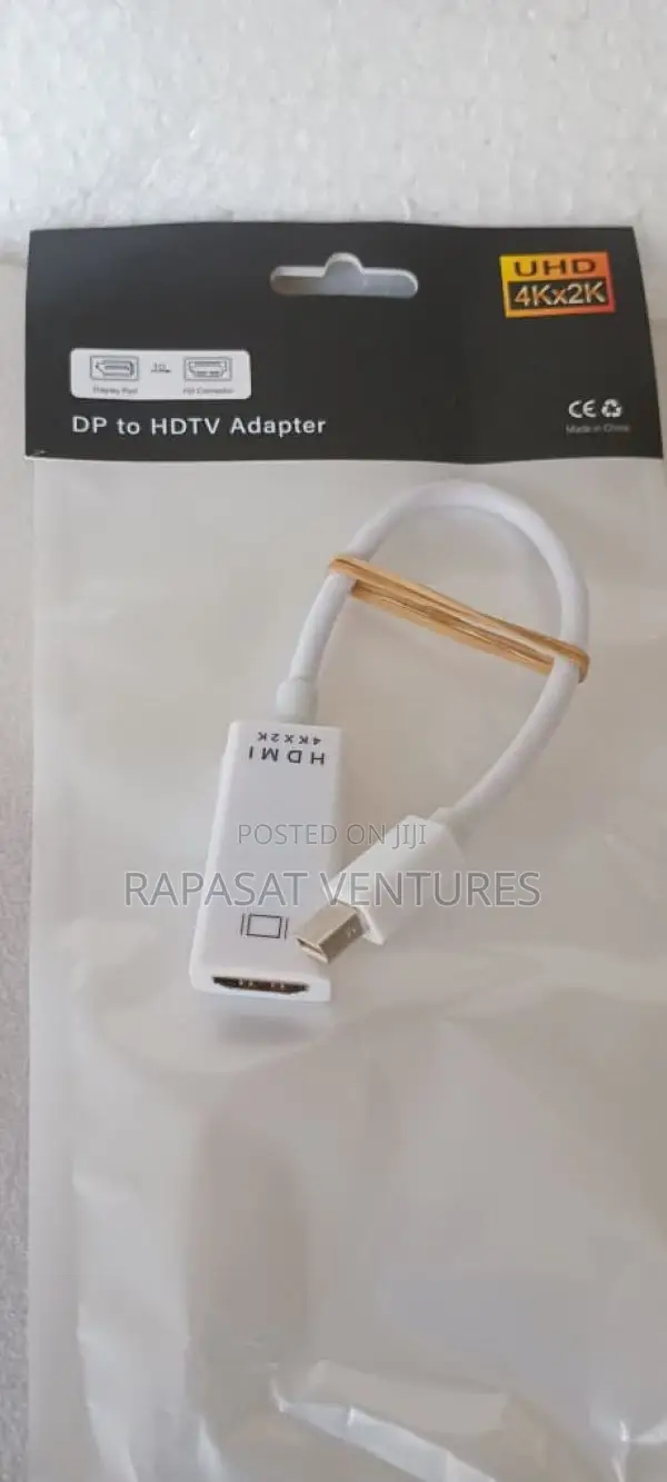 Mini Dp Male (Thunderbolt) To Hdmi Female Adapter