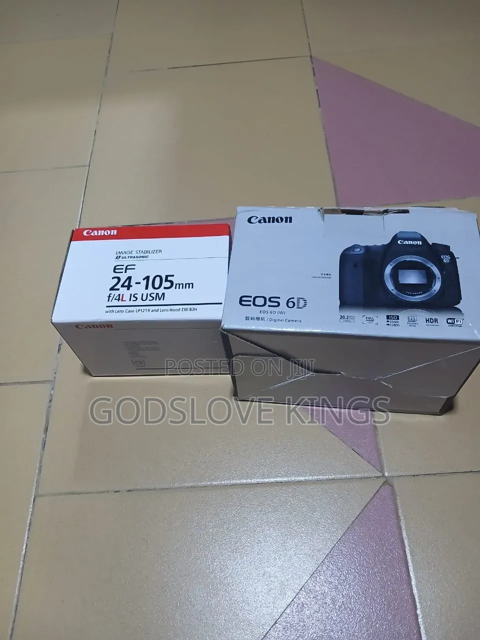 Canon 6d Camera With Lens and Accessories