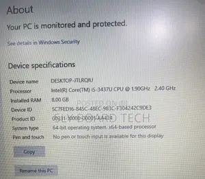 Laptop Dell Latitude 6430u 8GB Intel Core i5 SSD 128GB