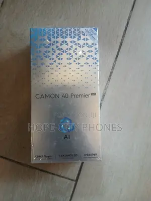 New Tecno Camon 40 Premier 256 GB Black
