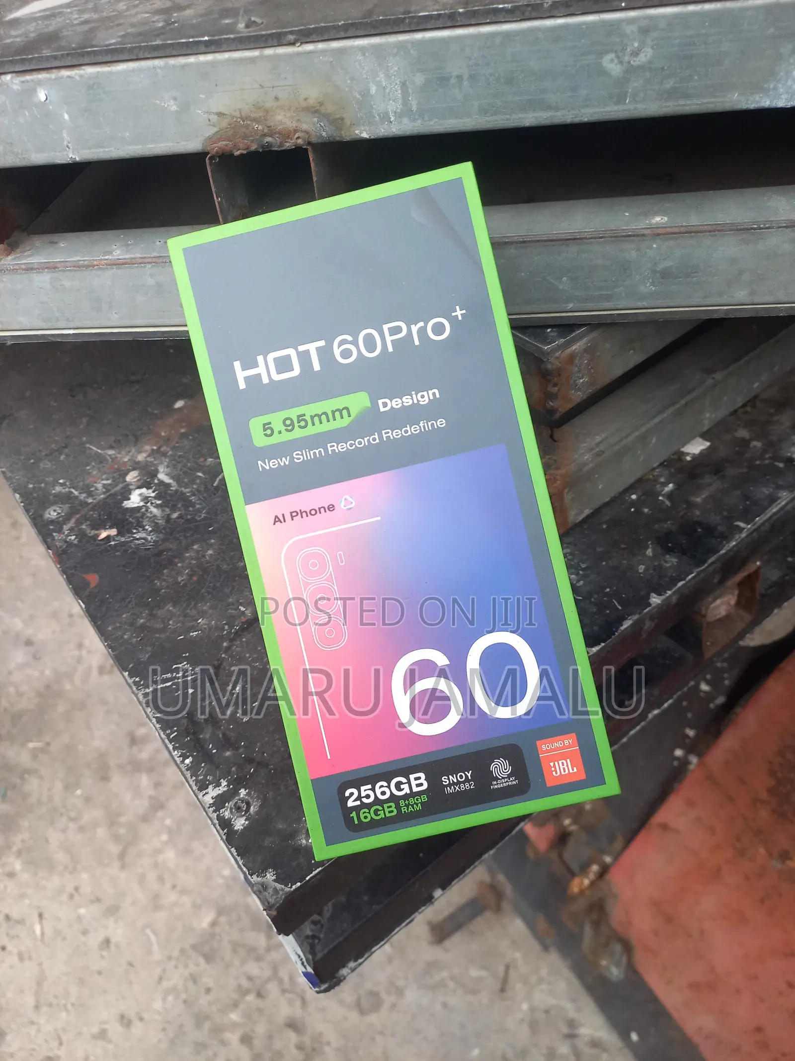 New Infinix Hot 60 Pro+ 256 GB Blue