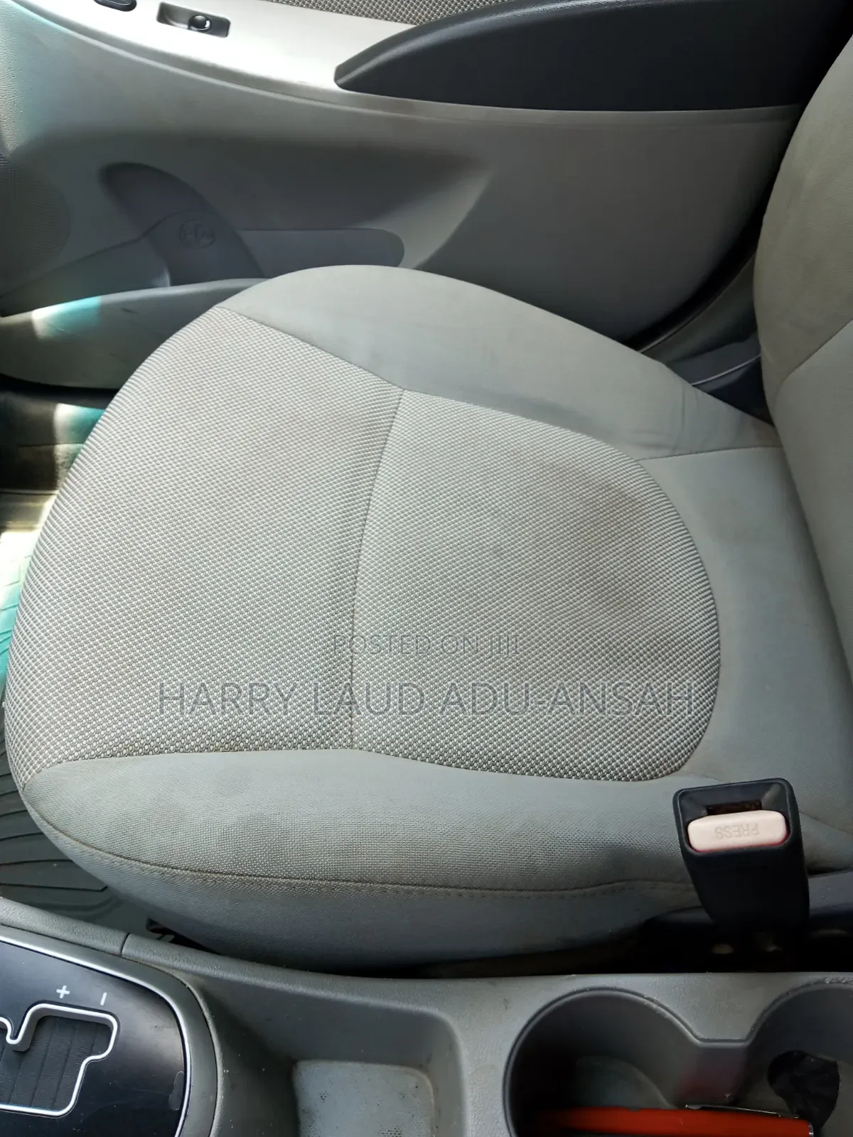 Hyundai Accent 2012 Black