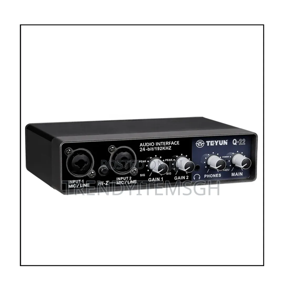 24bits 192 KHZ Professional High Fidelity Audio Interface