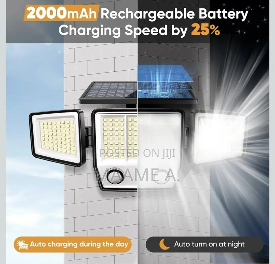 2 Solar Outdoor Lights