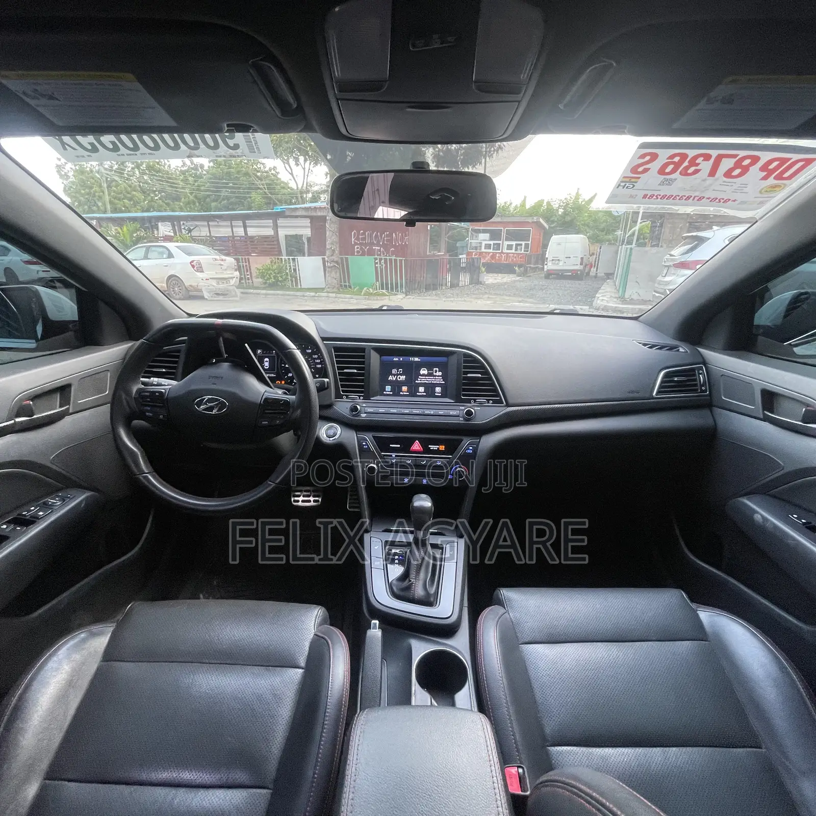 Hyundai Elantra Sport Sedan FWD (1.6L 4cyl 6M) 2017 White