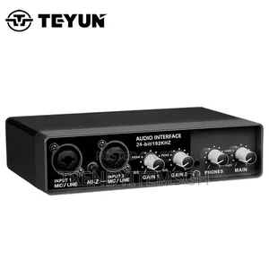 24bits 192 KHZ Professional High Fidelity Audio Interface