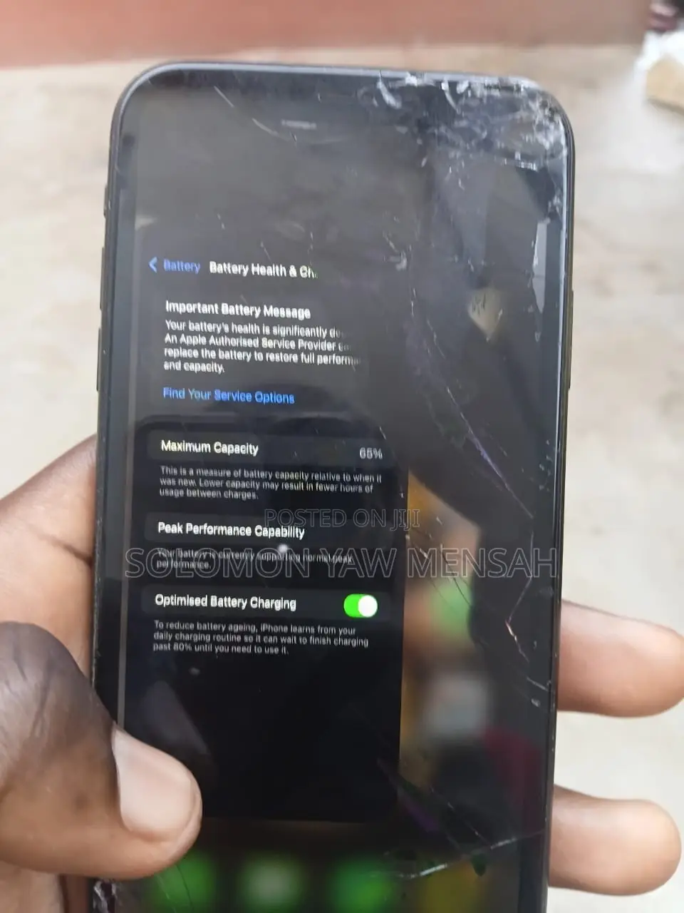 Apple iPhone XR 64 GB Black