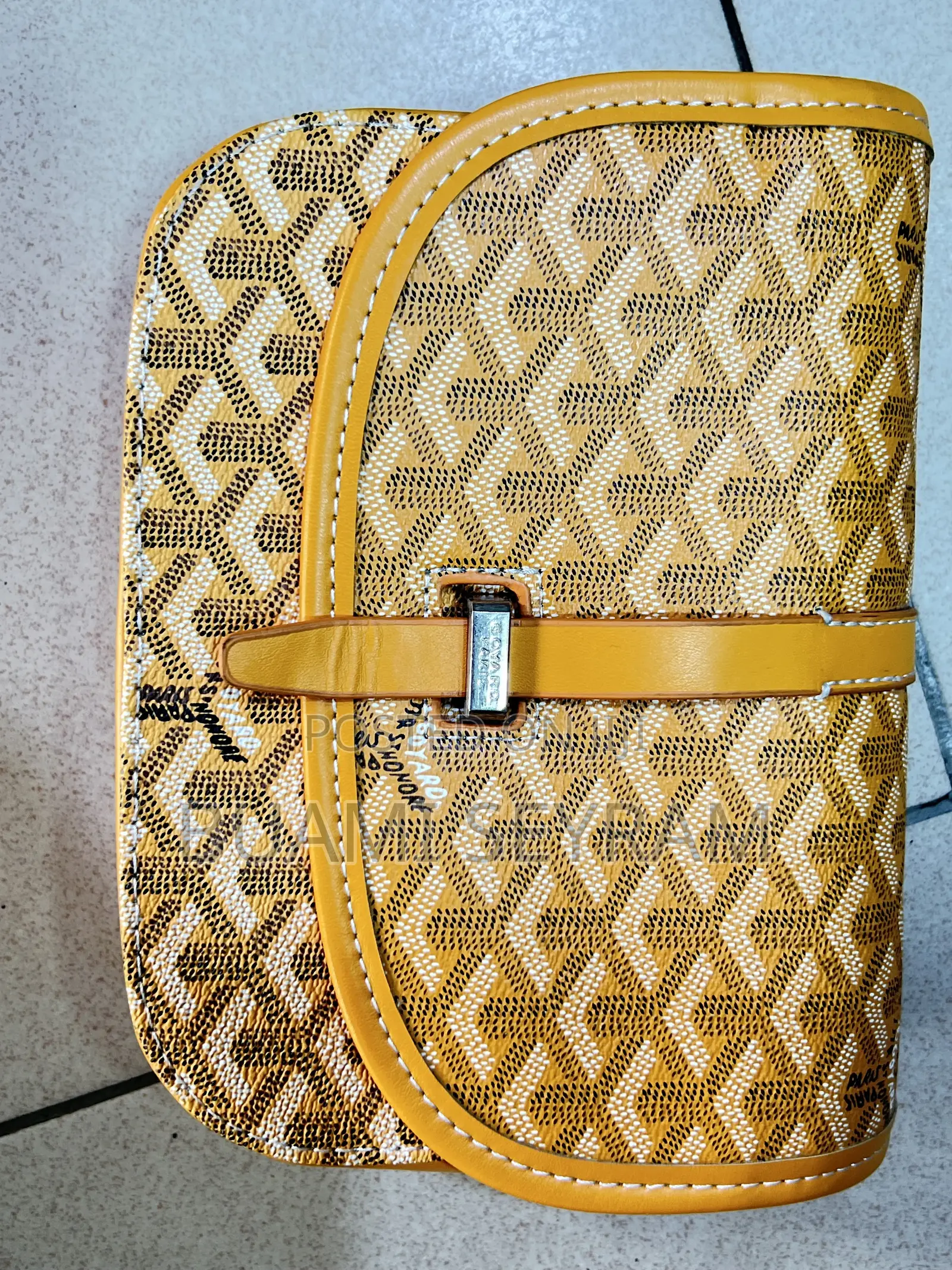 Goyard Bag Yellow