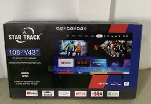 Most Wanted 43 Inches Star Track Smart Led Tv