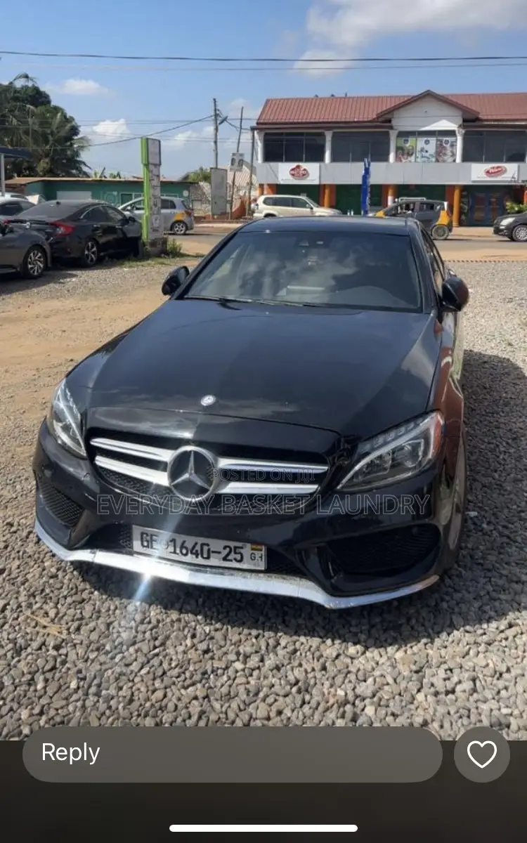 Mercedes-Benz C300 Base 4Matic Sedan AWD (2.0L 4cyl 7A) 2016 Black
