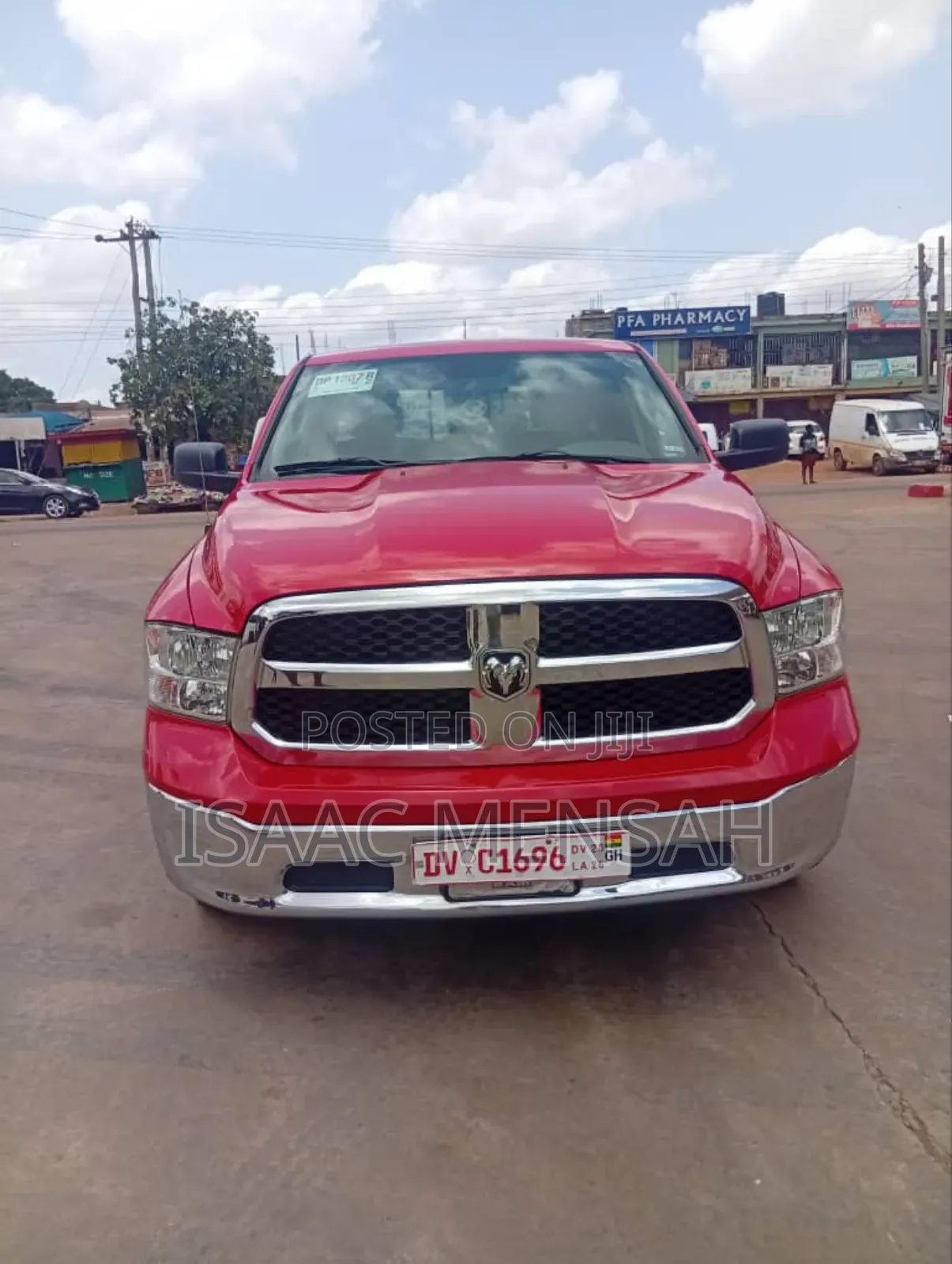 Dodge RAM 1500 Crew Cab 4x4 Laramie 2012 Red