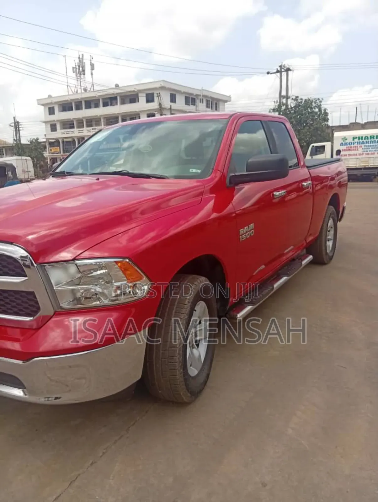 Dodge RAM 1500 Crew Cab 4x4 Laramie 2012 Red