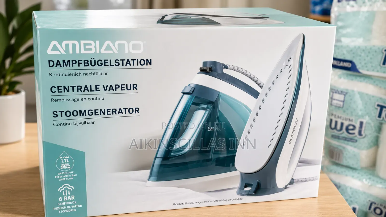 Ambiano Steam Iron