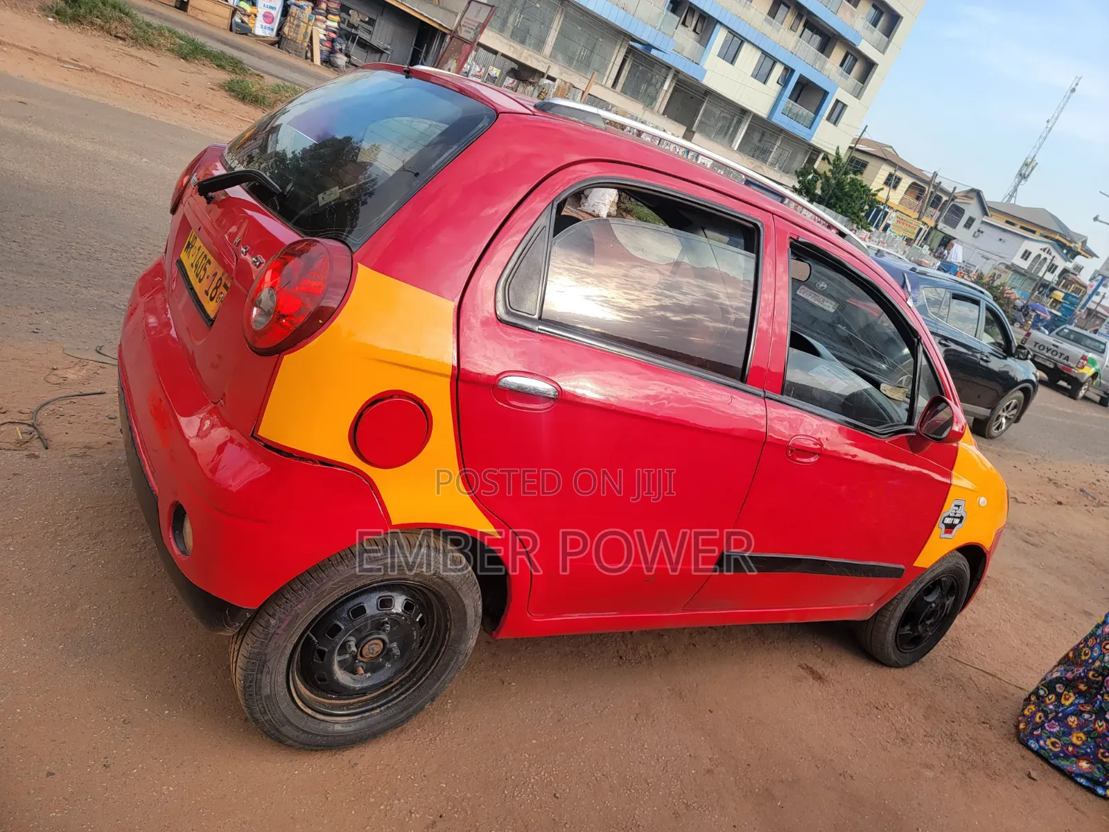 Chevrolet Matiz 2010 Red