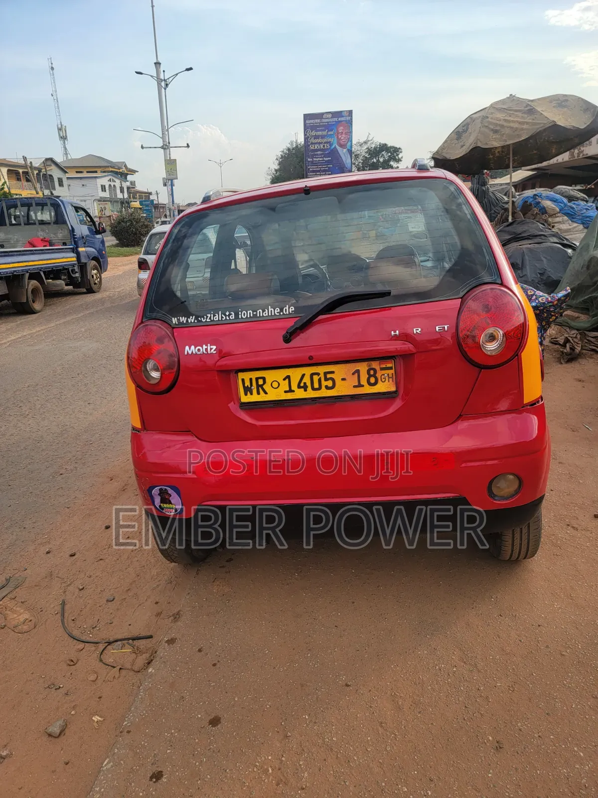 Chevrolet Matiz 2010 Red