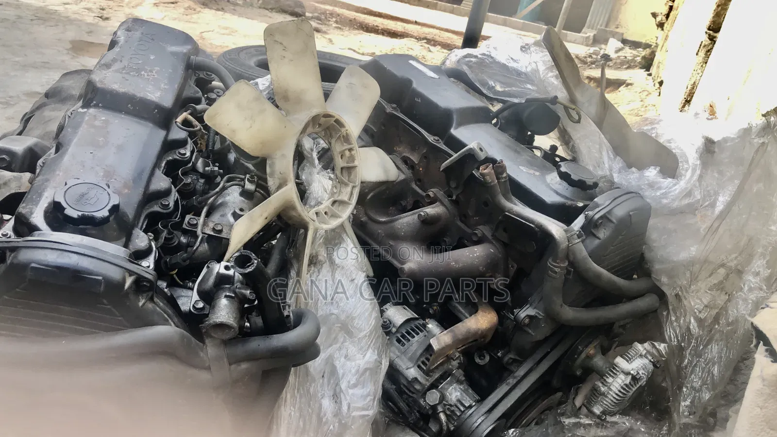 Toyota Fish Engine With Gear Box 2l