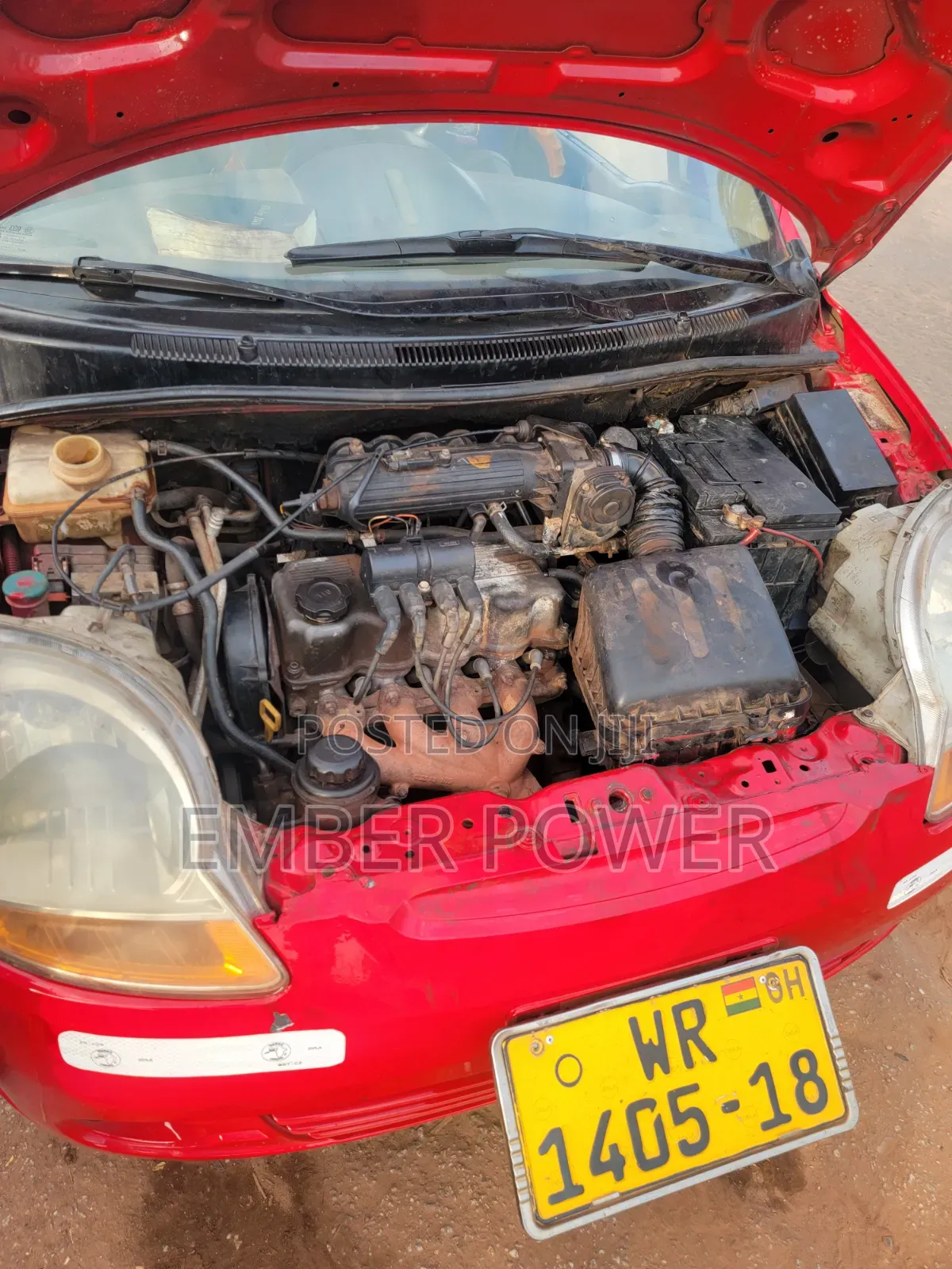 Chevrolet Matiz 2010 Red