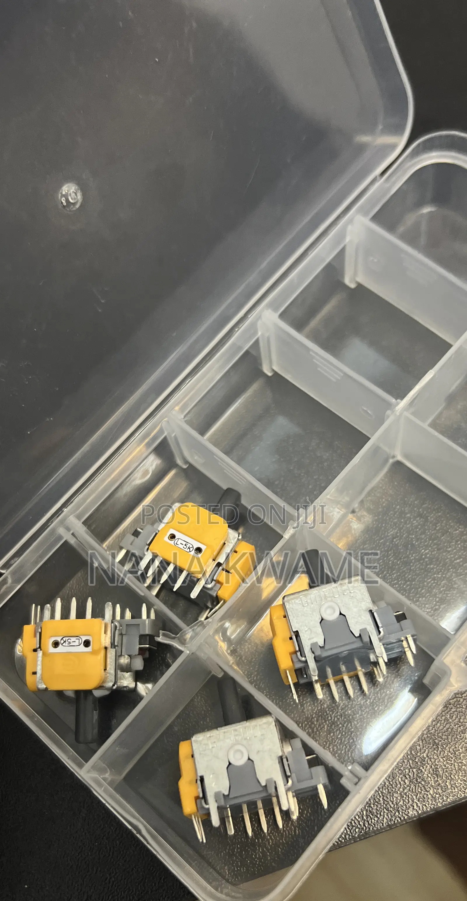 Hall Effect Analog Sticks(Anti-Drift)
