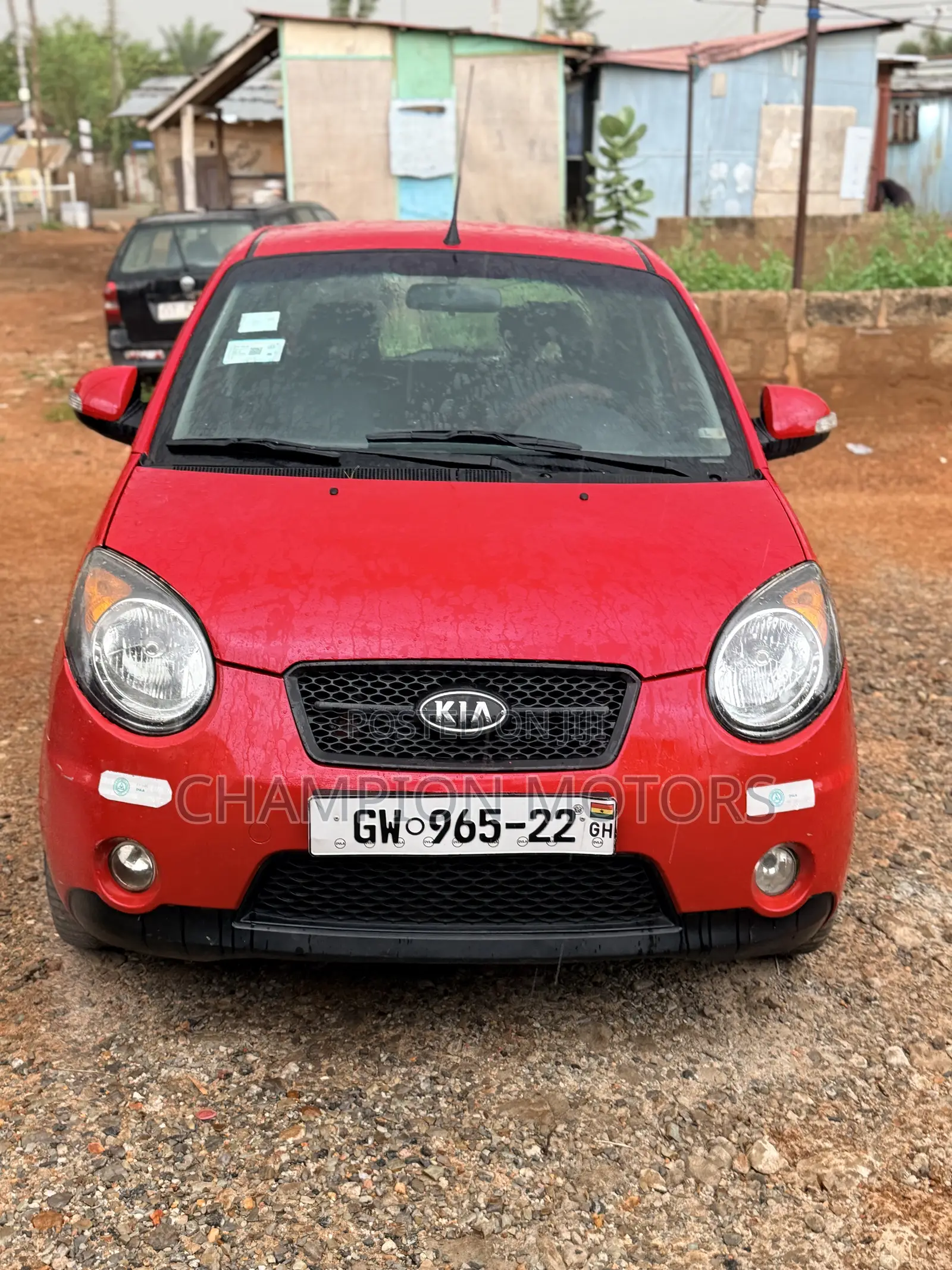 Kia Morning 2009 Red