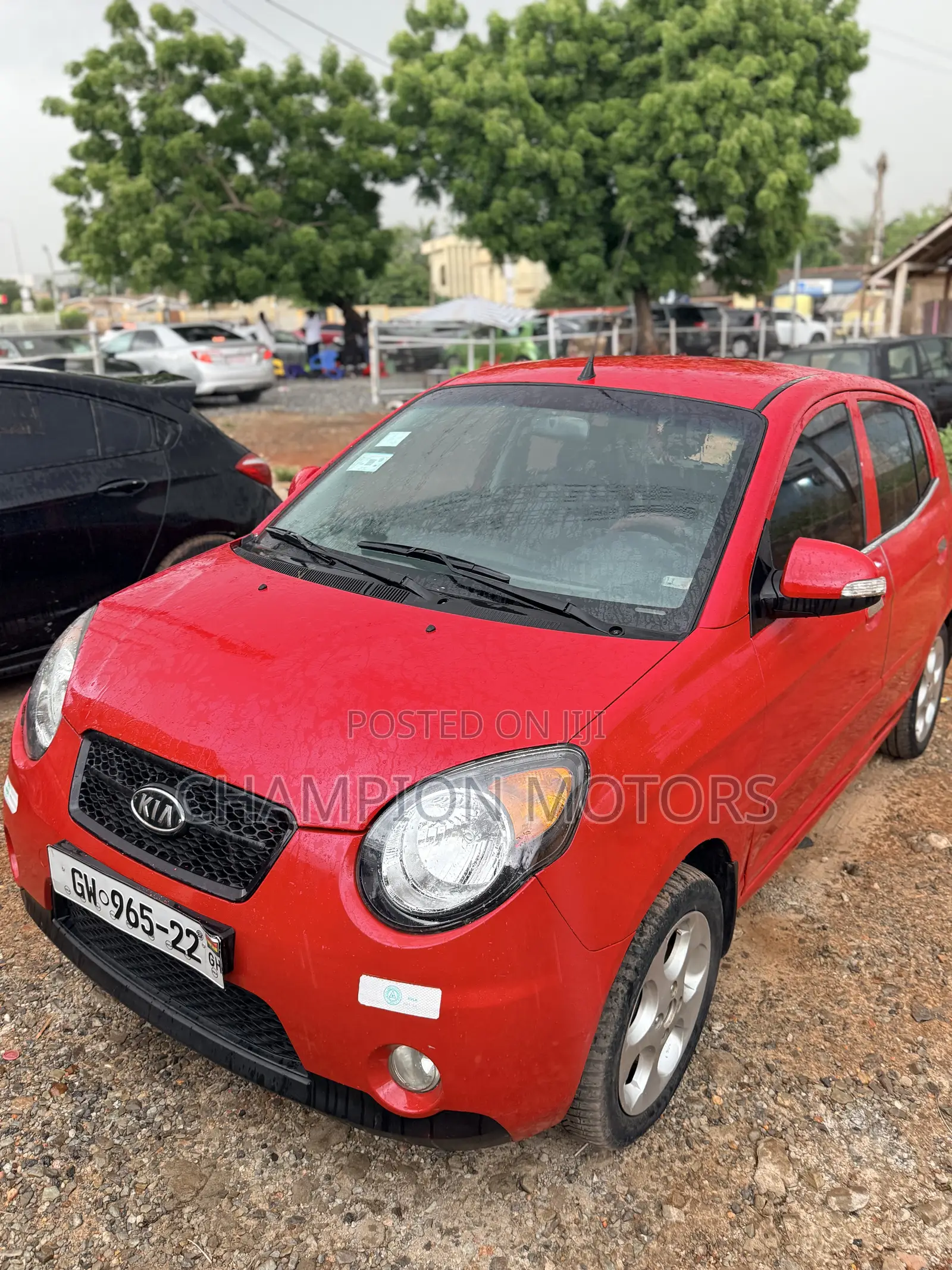 Kia Morning 2009 Red