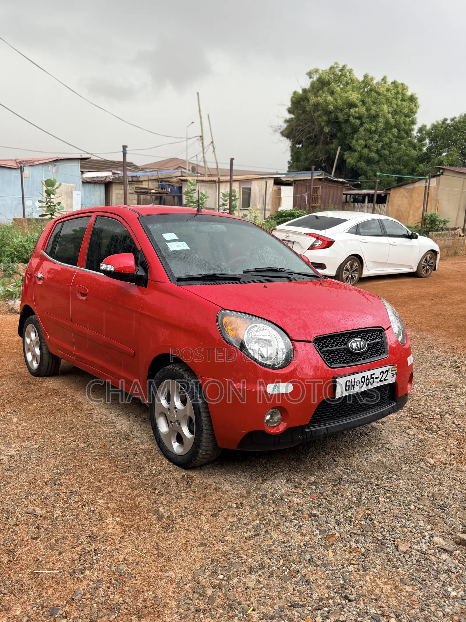 Kia Morning 2009 Red