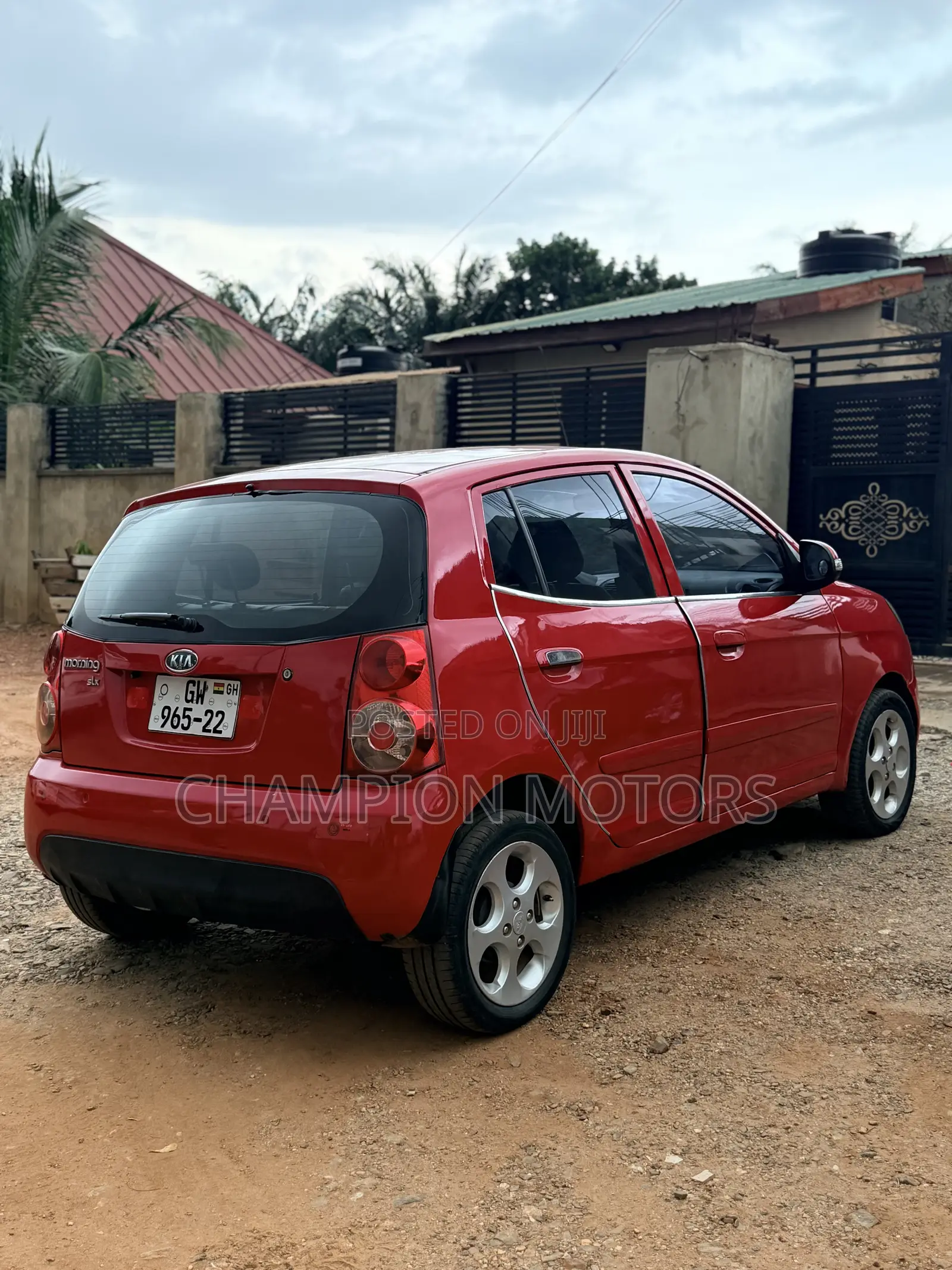 Kia Morning 2009 Red