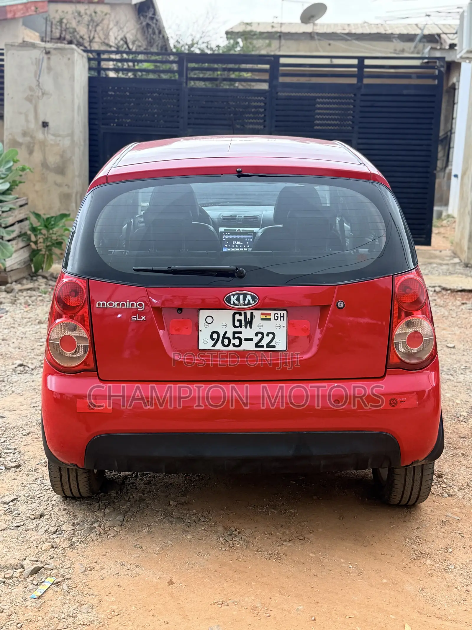 Kia Morning 2009 Red