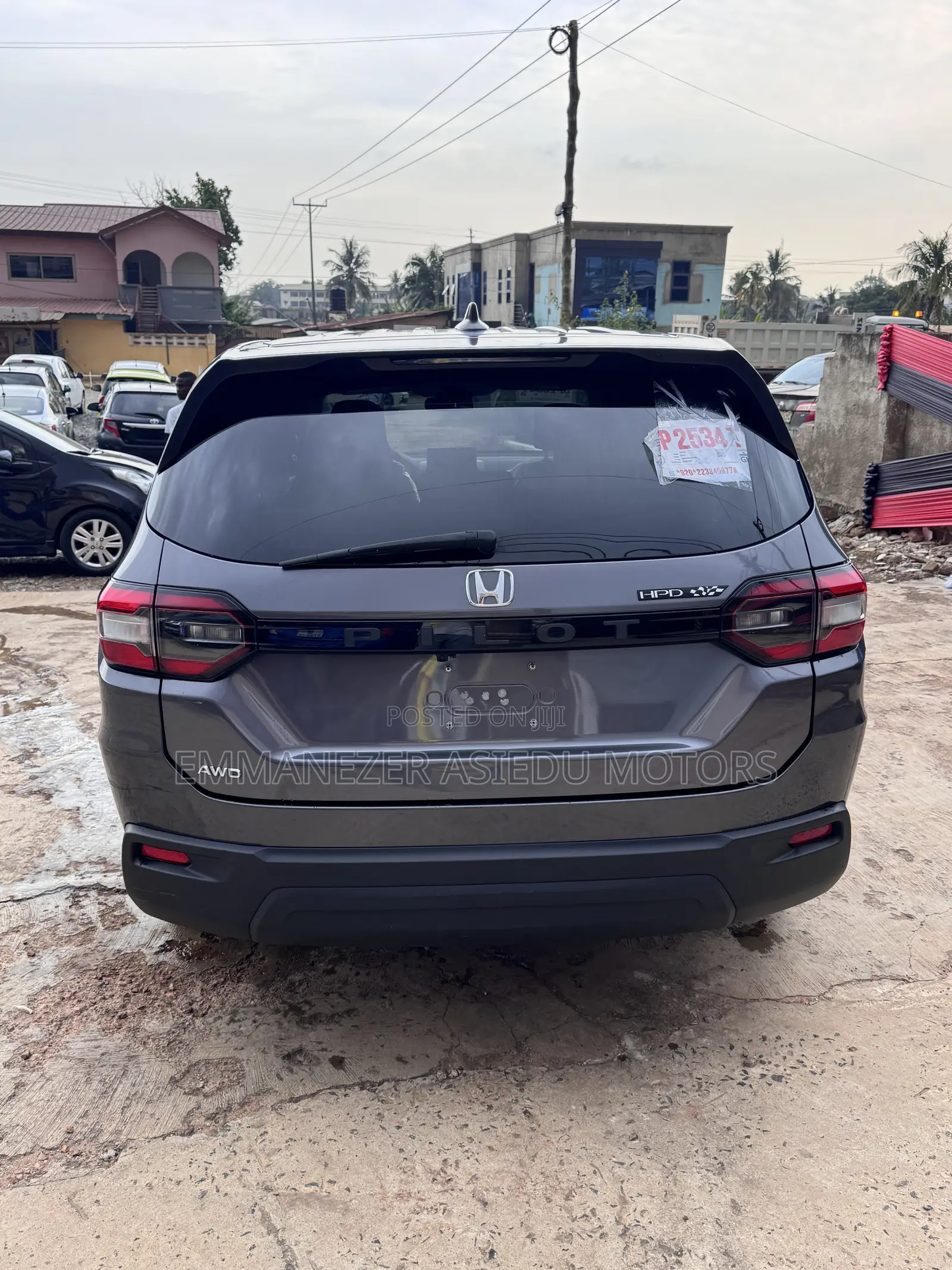Honda Pilot EX-L 8 Passenger AWD 2023 Gray