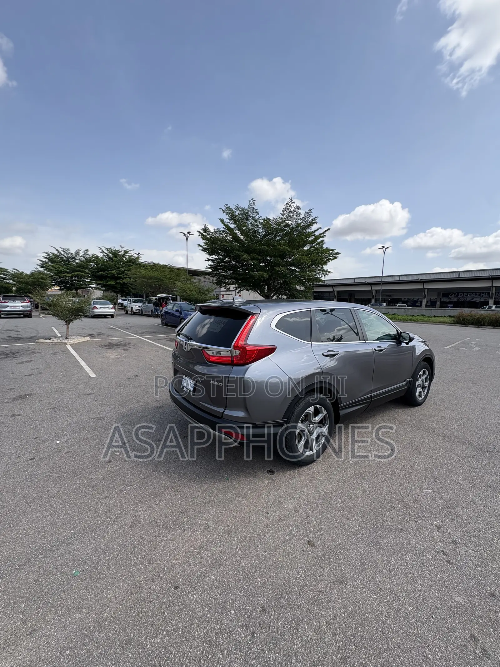 Honda CR-V EX-L 4dr SUV AWD (1.5L 4cyl CVT) 2017 Gray