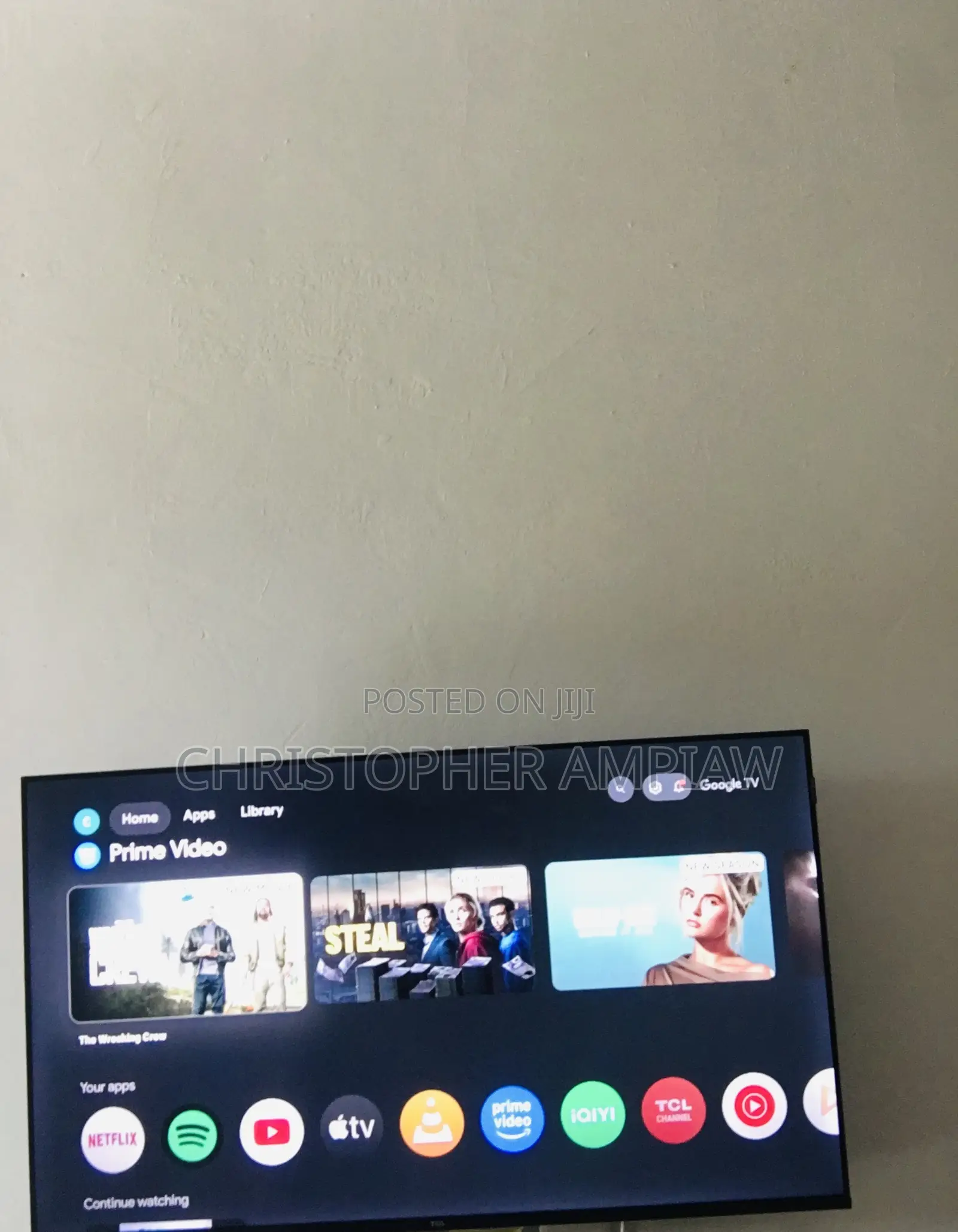 TCL Smart Google Tv 43inch