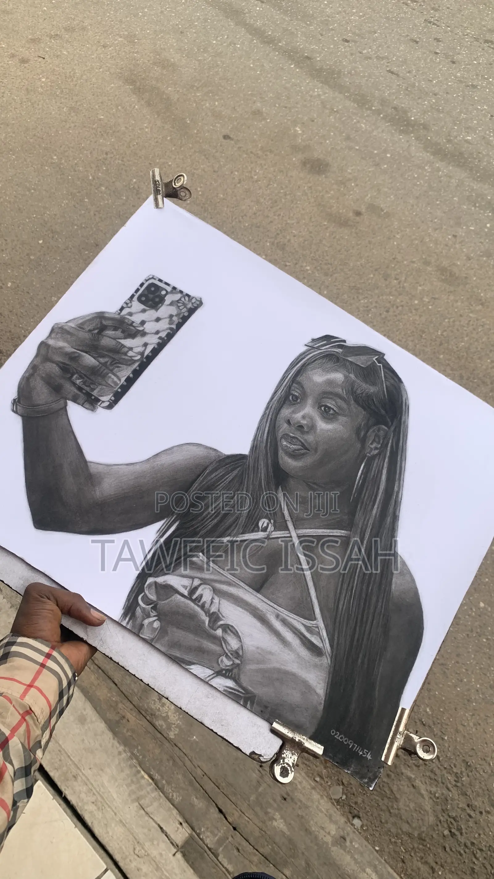 Pencil Drawing, Portrait Drawing