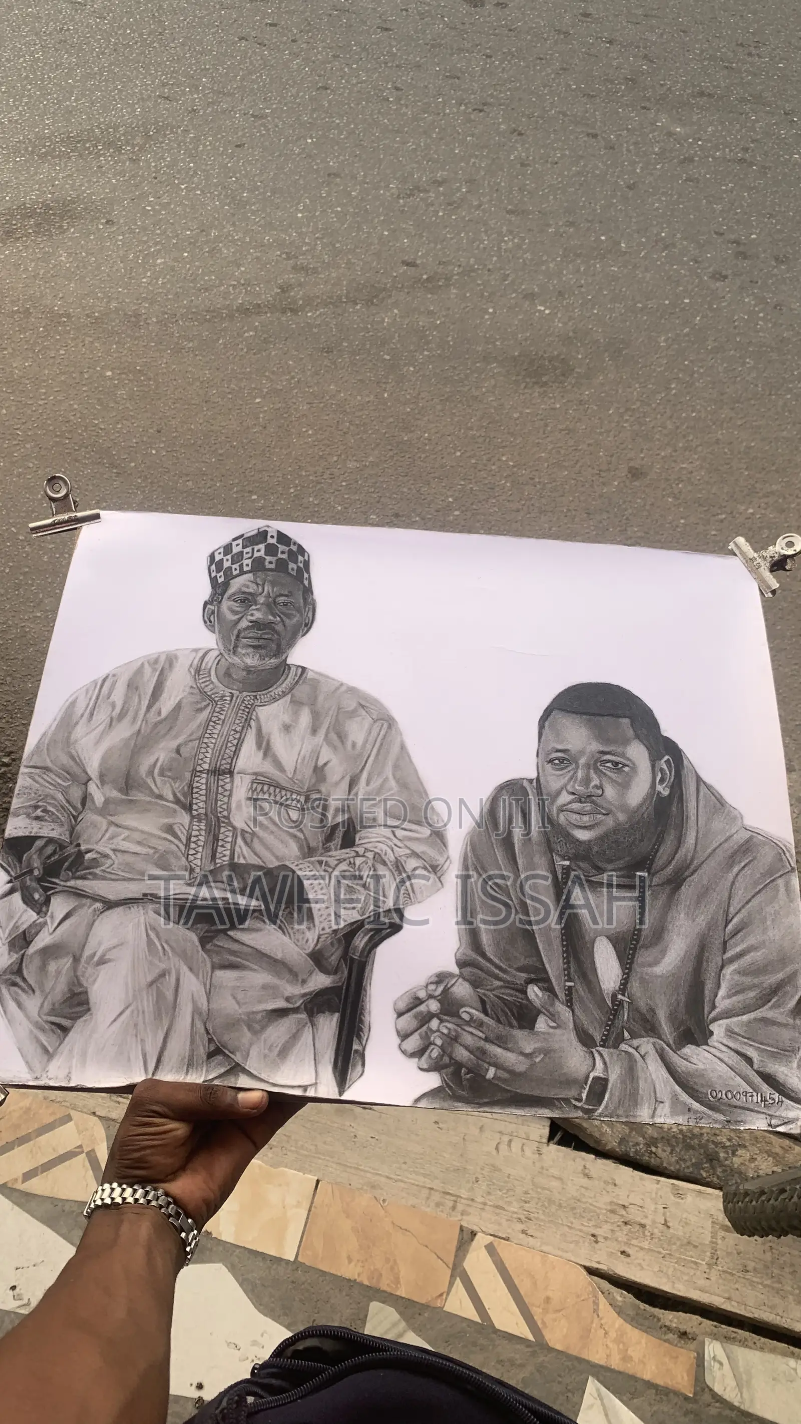 Pencil Drawing, Portrait Drawing