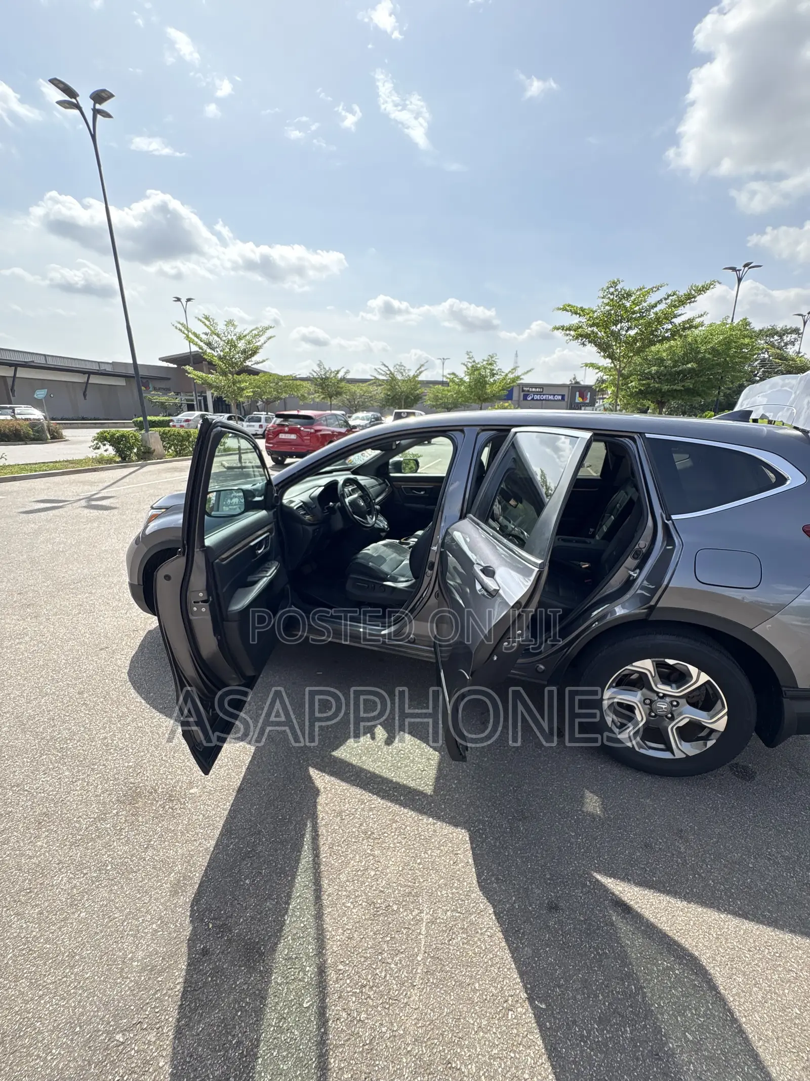 Honda CR-V EX-L 4dr SUV AWD (1.5L 4cyl CVT) 2017 Gray