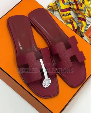 Beautiful Ladies Hermes Slippers