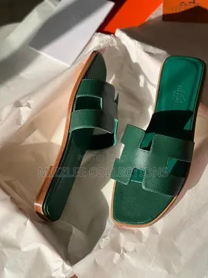 Beautiful Ladies Hermes Slippers